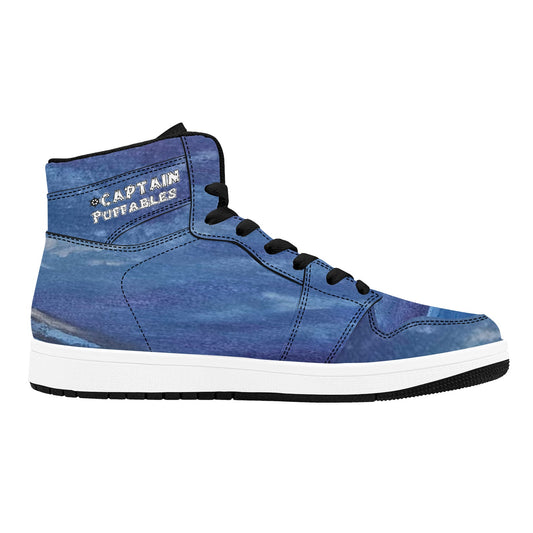 Moonscape Men's High Top Sneakers